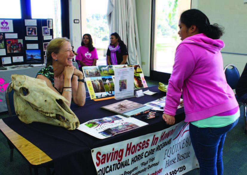 Students learned about various credit and non-credit volunteer opportunities in the community at last month’s Service-Learning Fair – Dutches K. Richards